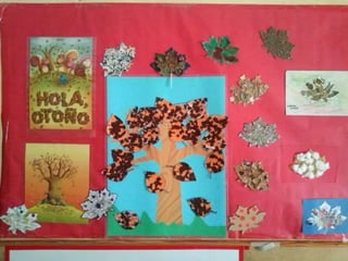 Infantil de 3 años el otoño