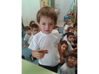 Infantil de 3 años el otoño