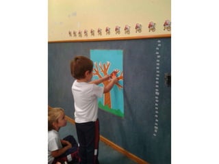 Infantil de 3 años el otoño