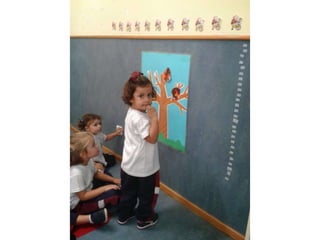 Infantil de 3 años el otoño