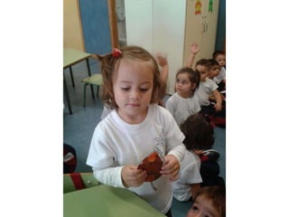 Infantil de 3 años el otoño