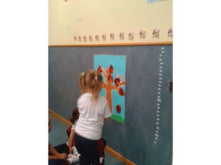 Infantil de 3 años el otoño