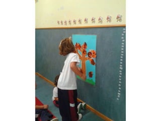 Infantil de 3 años el otoño