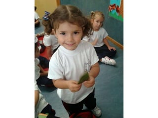 Infantil de 3 años el otoño