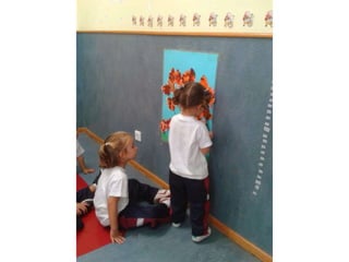 Infantil de 3 años el otoño