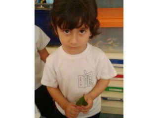 Infantil de 3 años el otoño