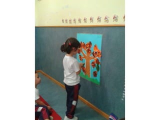 Infantil de 3 años el otoño