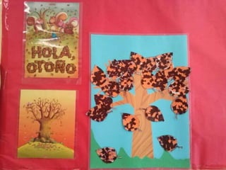 Infantil de 3 años el otoño