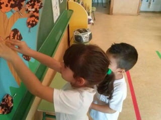 Infantil de 3 años el otoño