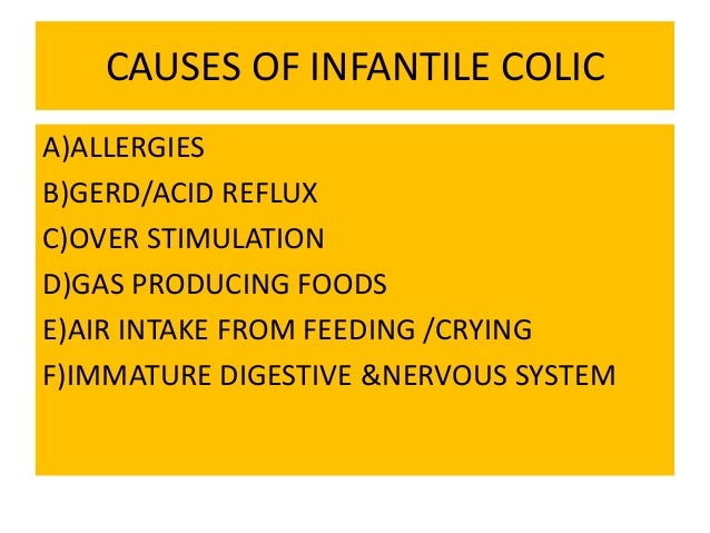 infantile colic ppt