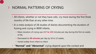 Infantile colic | PPTX
