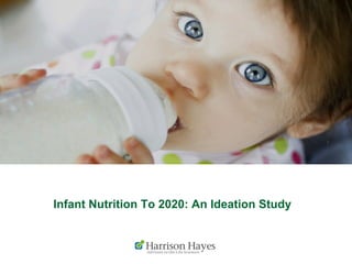 Infant Nutrition To 2020: An Ideation Study
 