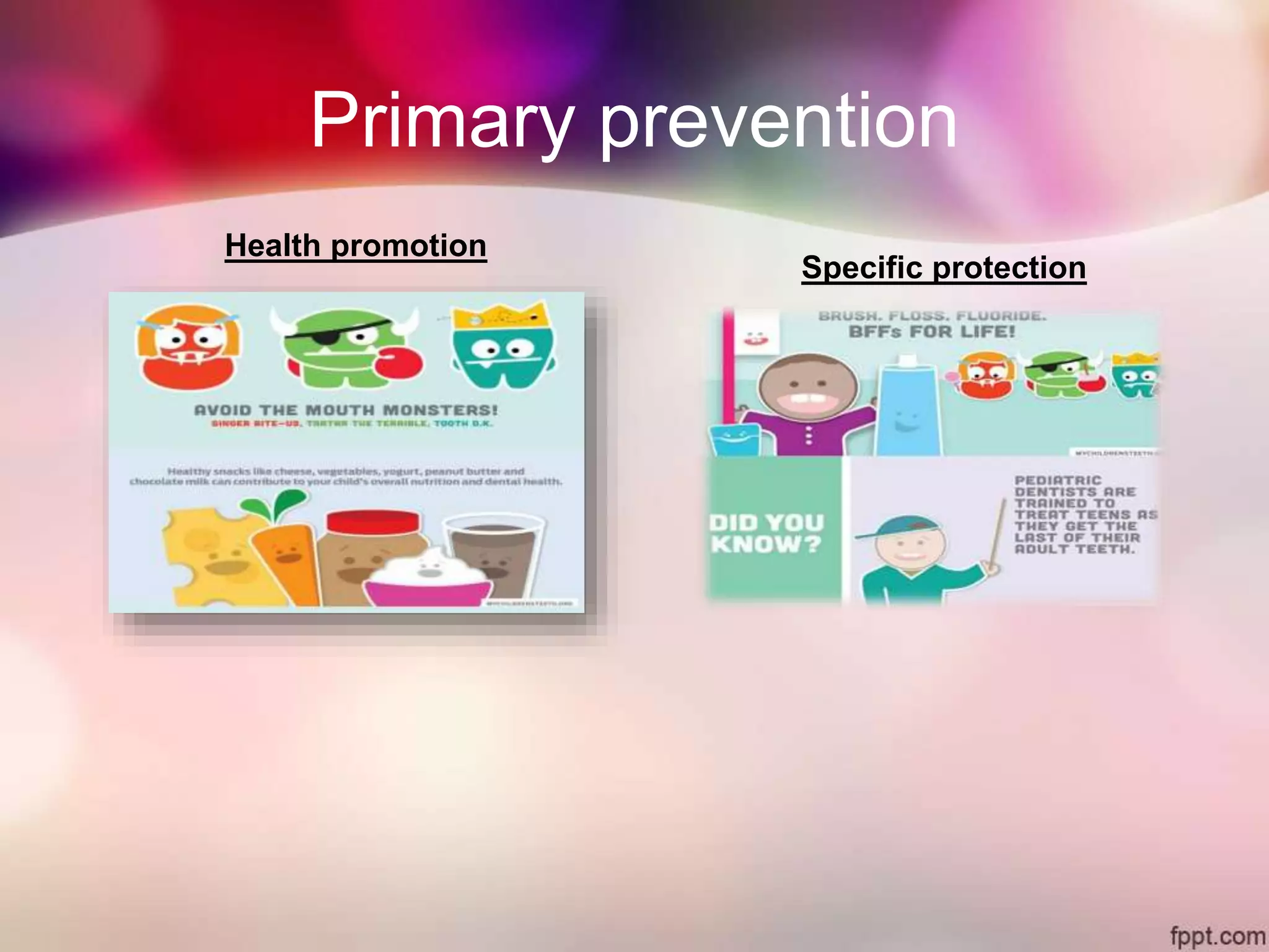 Infant oral health care PPT