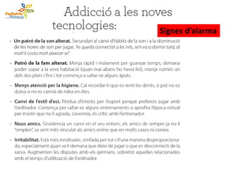 Signes d’alarma
 