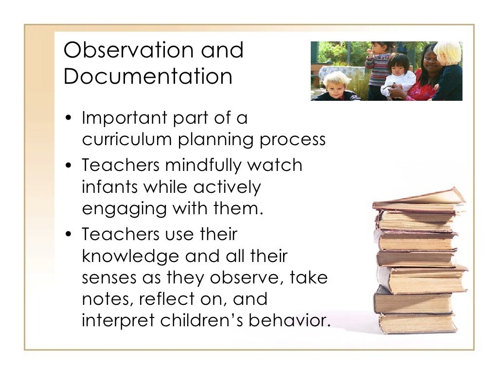 Infant toddler curriculum