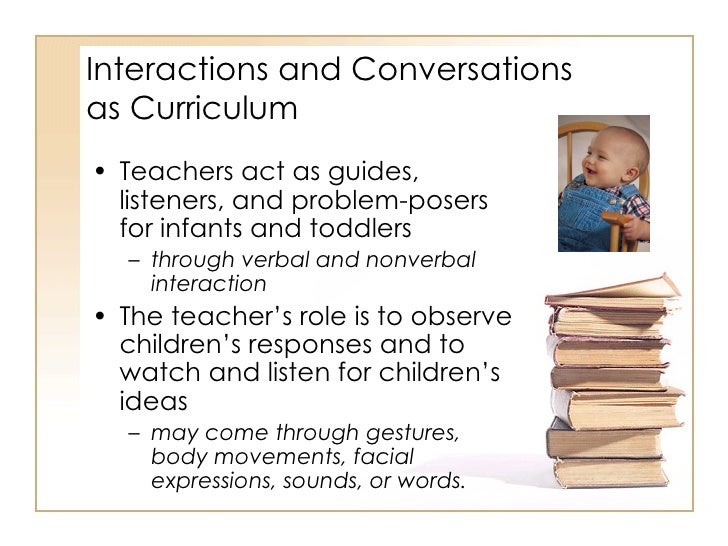 Infant toddler curriculum