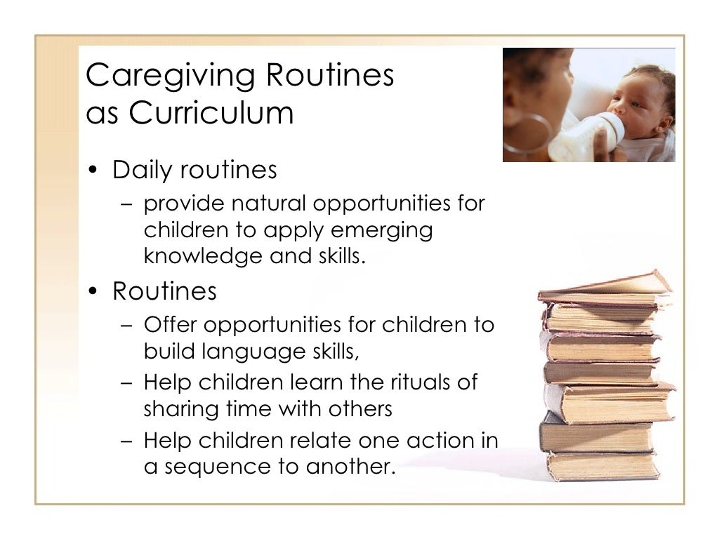 Infant toddler curriculum