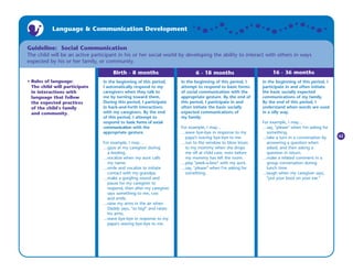 Guide Line Talk Infant Toddler Guidelines State of Ohio | PDF