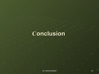 C onclusion   