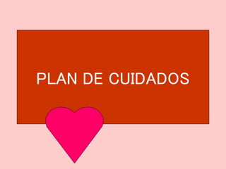 PLAN DE CUIDADOS
 