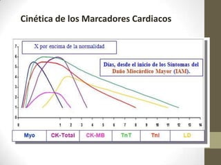 Cinética de los Marcadores Cardiacos
 