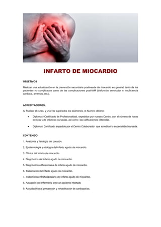 Infarto de miocardio | PDF