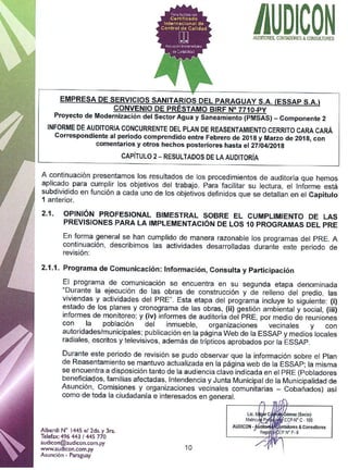 Inf aud conc pre feb mar18