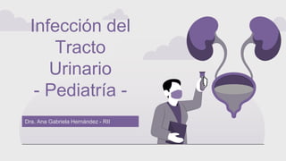 Dra. Ana Gabriela Hernández - RII
Infección del
Tracto
Urinario
- Pediatría -
 