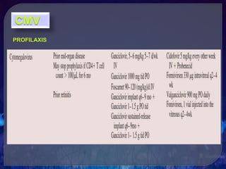 CMV
PROFILAXIS
 