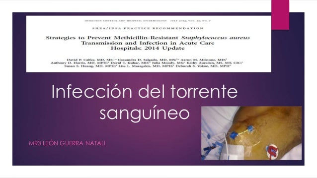 Infeccion De Tracto Sanguineo