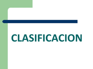 CLASIFICACION 