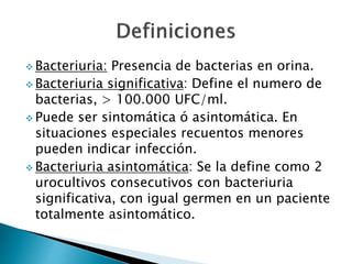 Infecciones Del Tracto Urinario Unides Ppt