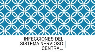 INFECCIONES DEL
SISTEMA NERVIOSO
CENTRAL.
 