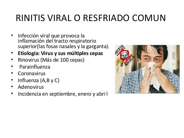 Infecciones de vias respiratorias Infecciones de vias respiratorias