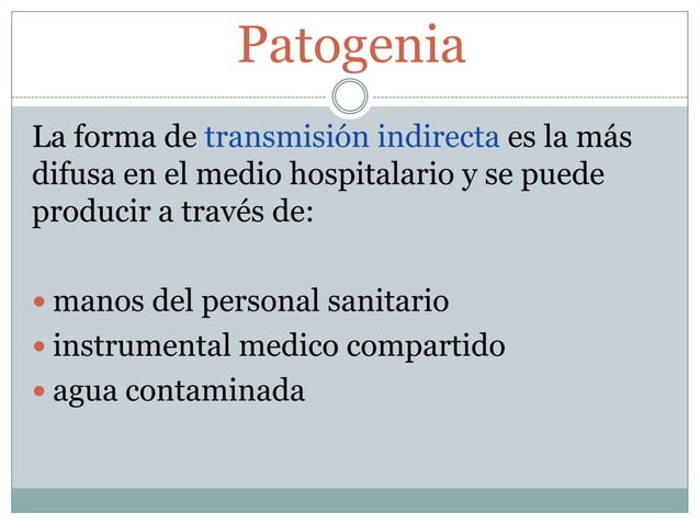 Infecciones Nosocomiales Ppt