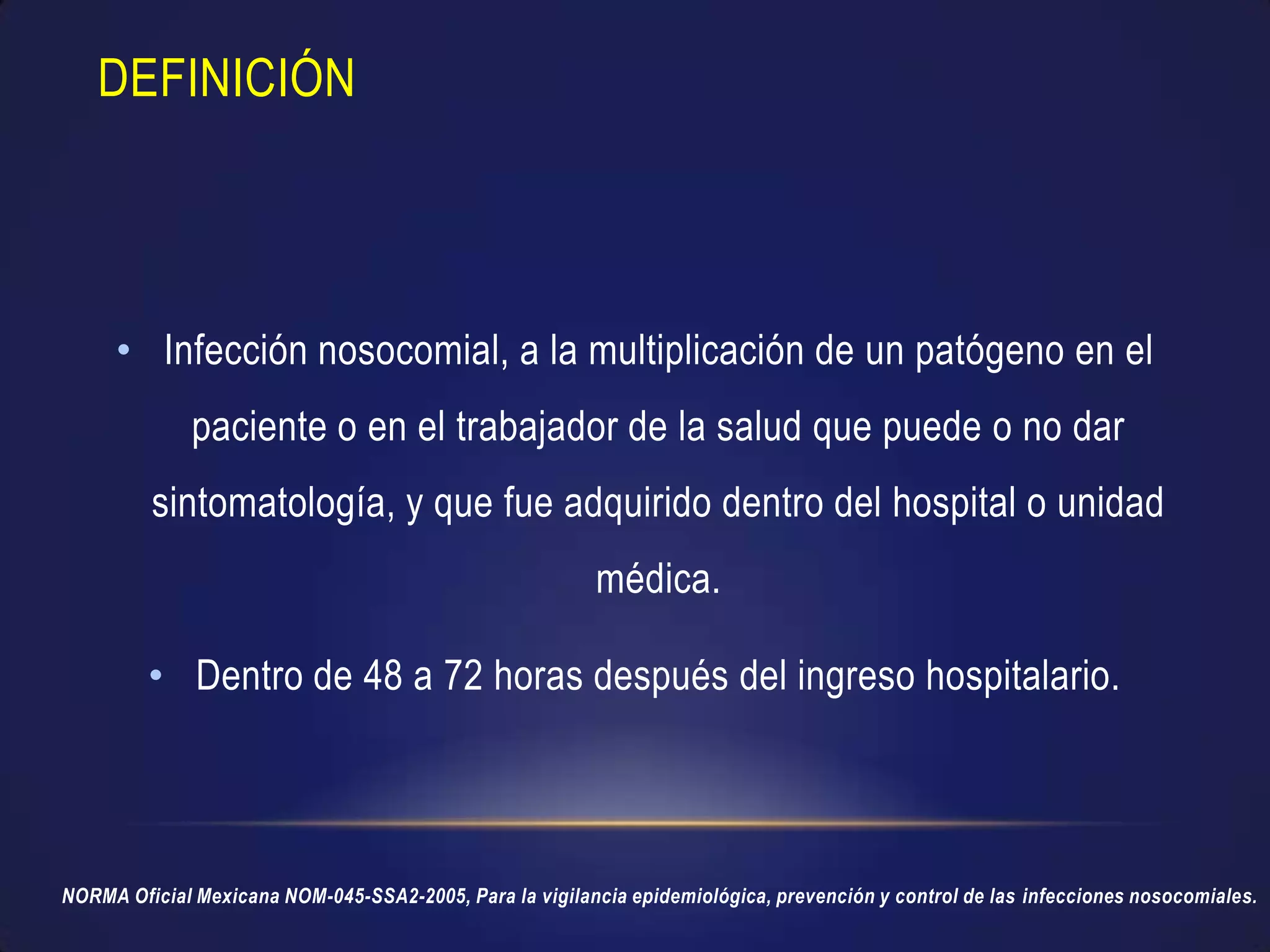 Infecciones Nosocomiales Ppt