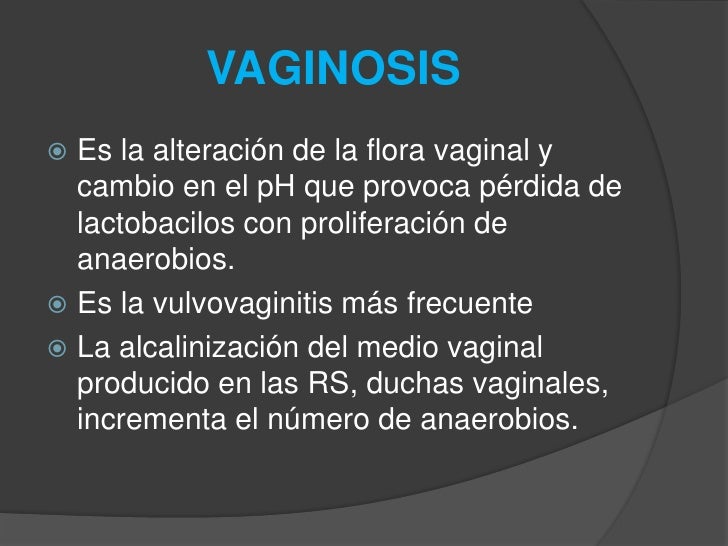 Infecciones vaginales y epi
