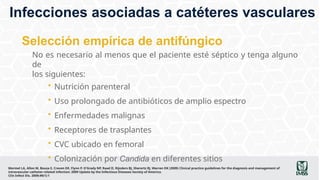 Infeccion relacionada a cateteres intravasculares.pptx