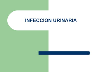 INFECCION URINARIA 