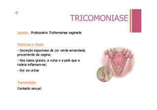 +
    TRICOMONIASE
 