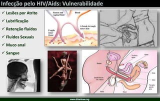  Lesões por Atrito
 Lubrificação
 Retenção fluídos
 Fluídos Sexuais
 Muco anal
 Sangue
 