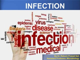 INFECTION
By Dr. Rakesh Prasad Sah
Assistant Professor, Microbiology
 