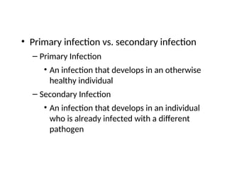Second Infection Pattern infection_and_microbial_pathogenecity.ppt
