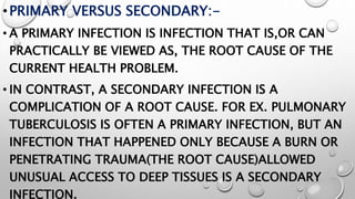 Infection & Classification of microorganisms.pptx