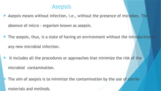 Obsense Infection Bsc Nursing Nursing Foundation INFECTION CONTROL | PPTX