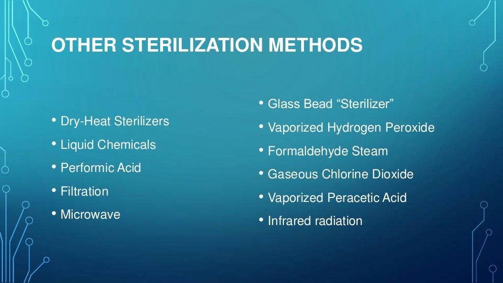 sterilization in dentistry/Infection control