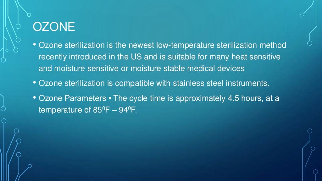 sterilization in dentistry/Infection control