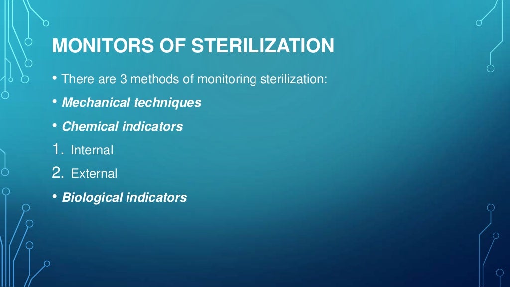 sterilization in dentistry/Infection control