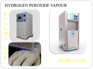 HYDROGEN PEROXIDE VAPOUR
P
L
A
S
M
A
G
A
S
STERRAD 100s
 