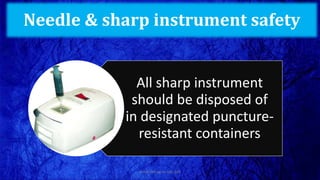 Sharp Instrument Safety.pdf Infection control | PPTX